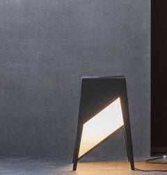 Lámpara de pie Luise Little Roble Negro de Matthias Scherzinger