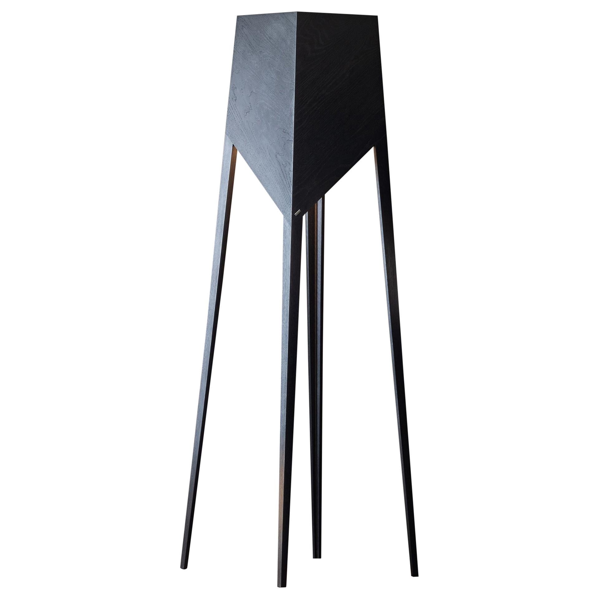 Black Oak Luise Mum Floor Lamp by Matthias Scherzinger