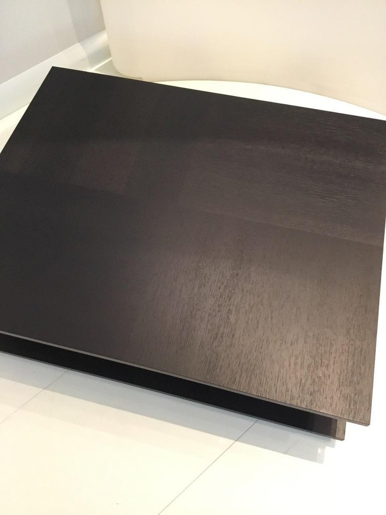 Black Oak Veneer Rectangular Coffee Table by De Sede For Sale at 1stDibs