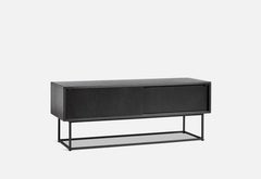 Black Oak Virka Low Sideboard by Ropke Design and Moaak