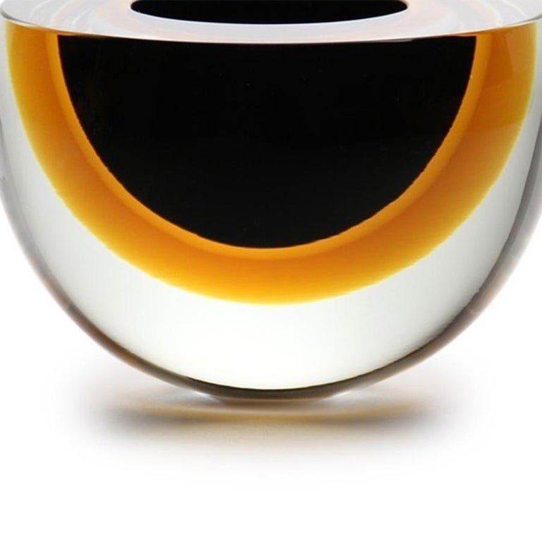 Black Ocher Flat Bowl For Sale at 1stDibs