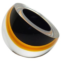 Black Ocher Inclined Bowl