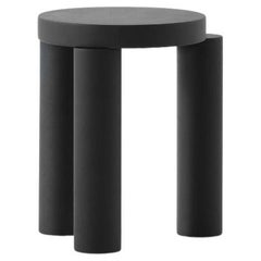 Sgabello Offset nero di Resident
