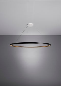 Black Omega 120 Pendant Lamp by Le Deun Luminaires