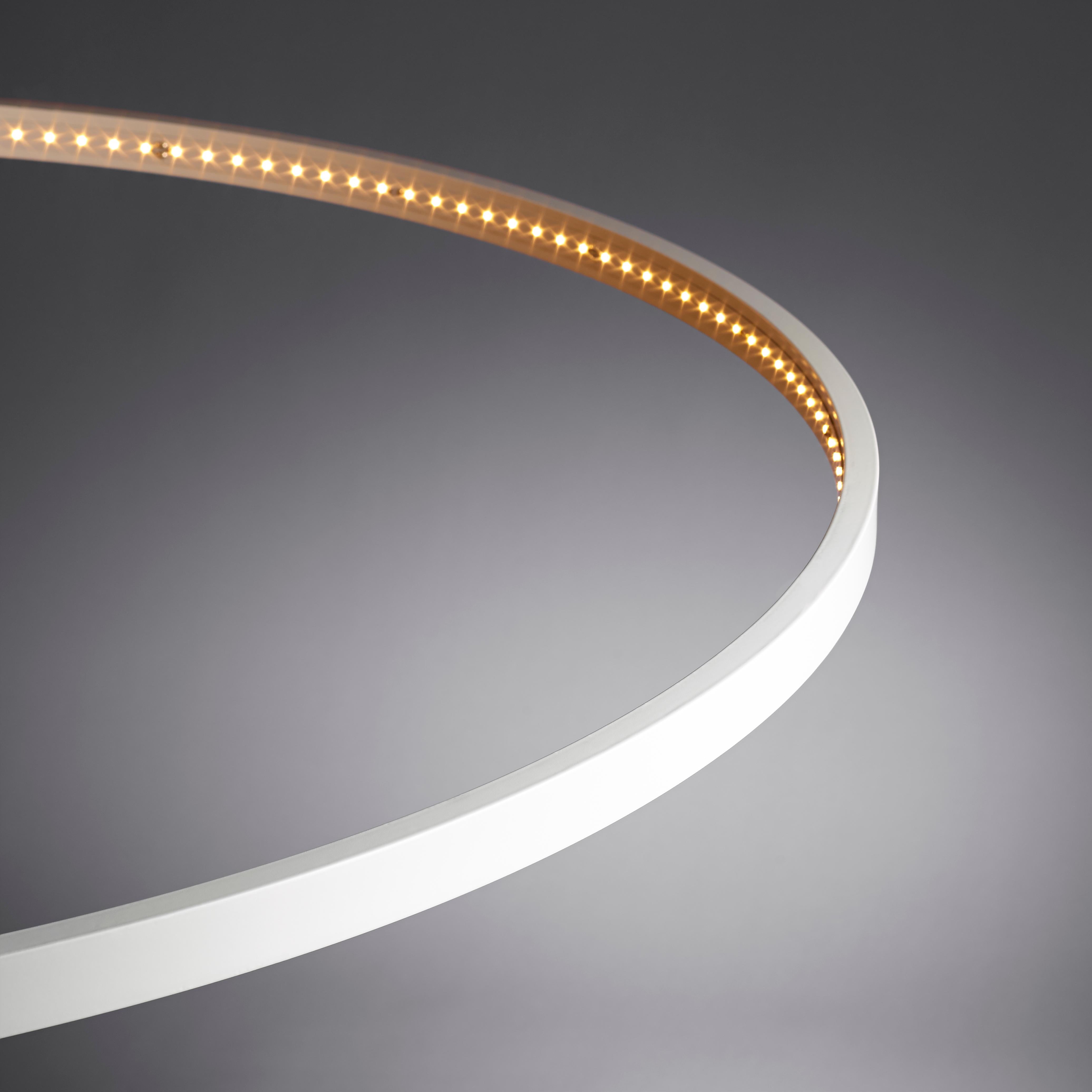 Francese Lampada a sospensione Omega 200 nera di Le Deun Luminaire in vendita