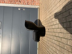 Noir sur noir Chaise Joe Colombo Elda