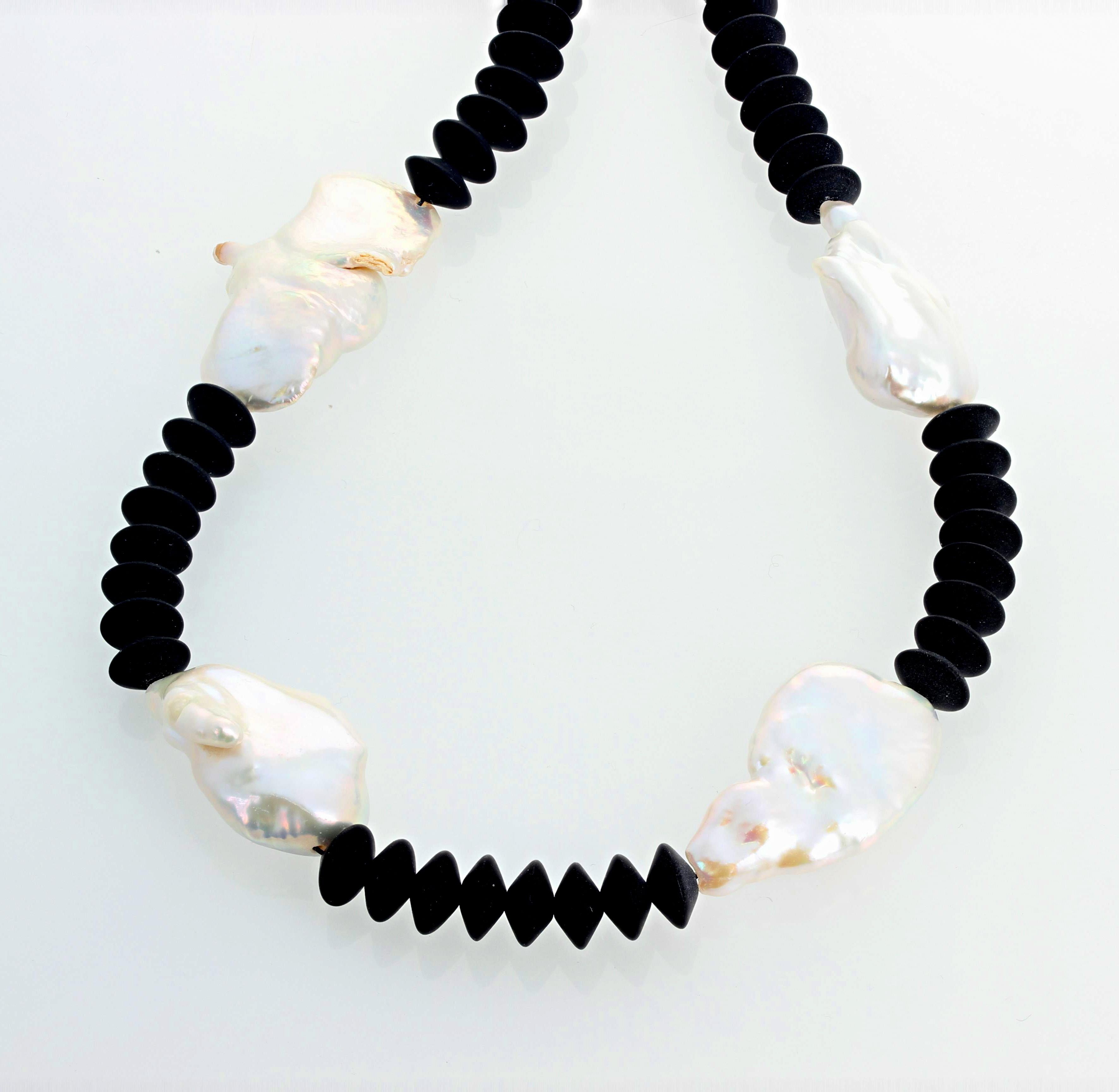 abstract pearl necklace
