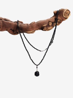 Buddha aus schwarzem Onyx – Come As You Are – Halskette