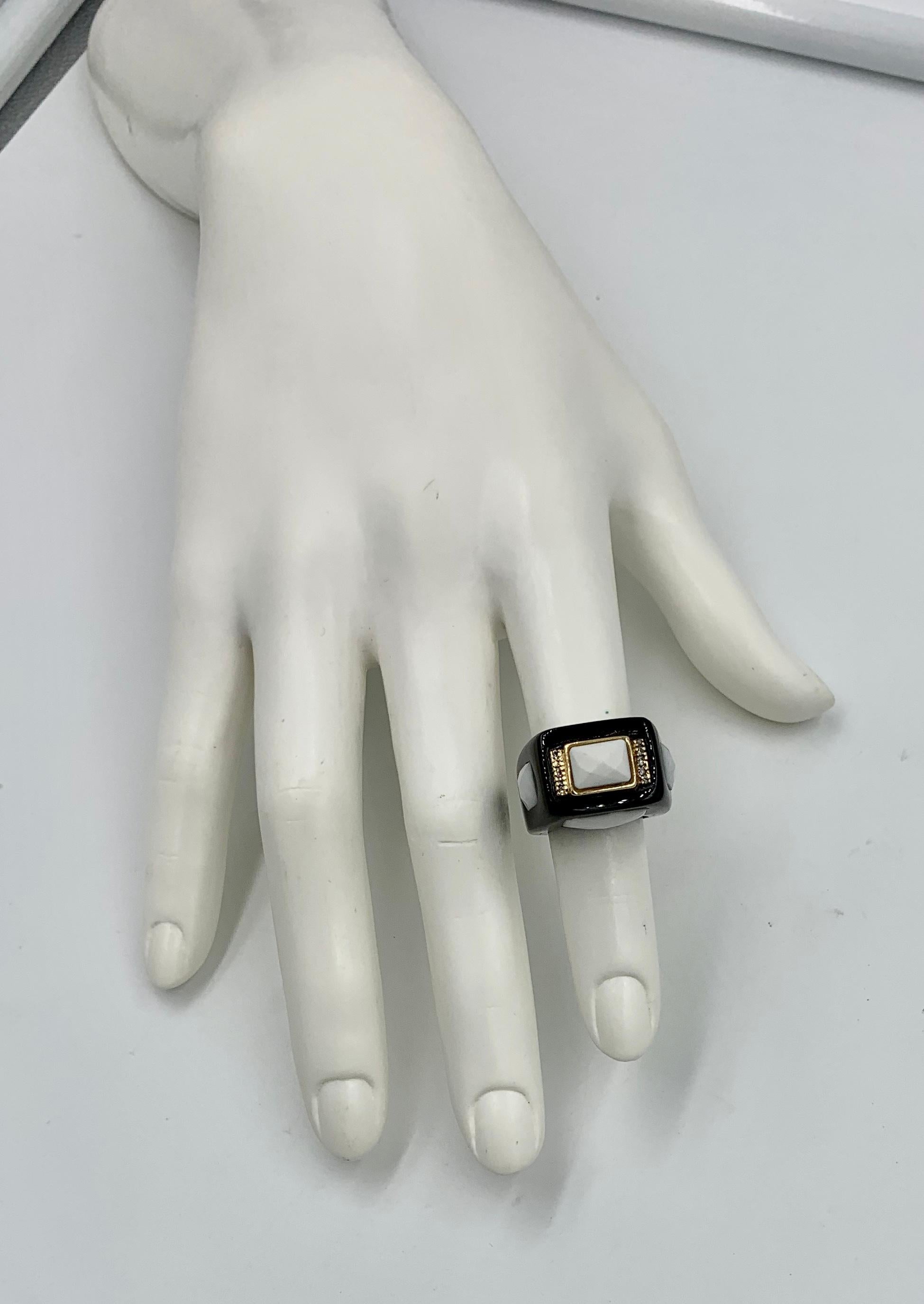 white onyx ring