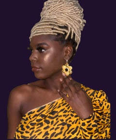 Twin Elegance Black Onyx Circle Clusters Earrings