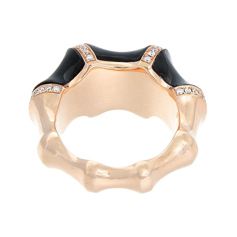 gold ring with black onyx and diamond