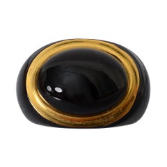Vintage Black Onyx Ring