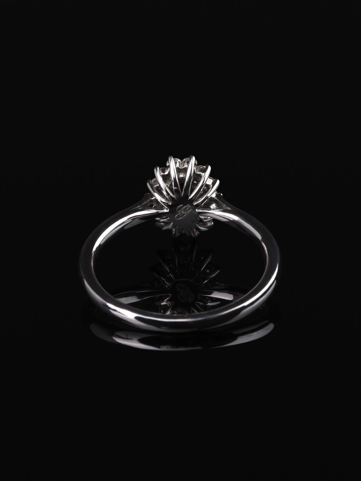 Cabochon Black Opal Gold Diamond Ring Australian Gemstone Engagement Ring For Sale