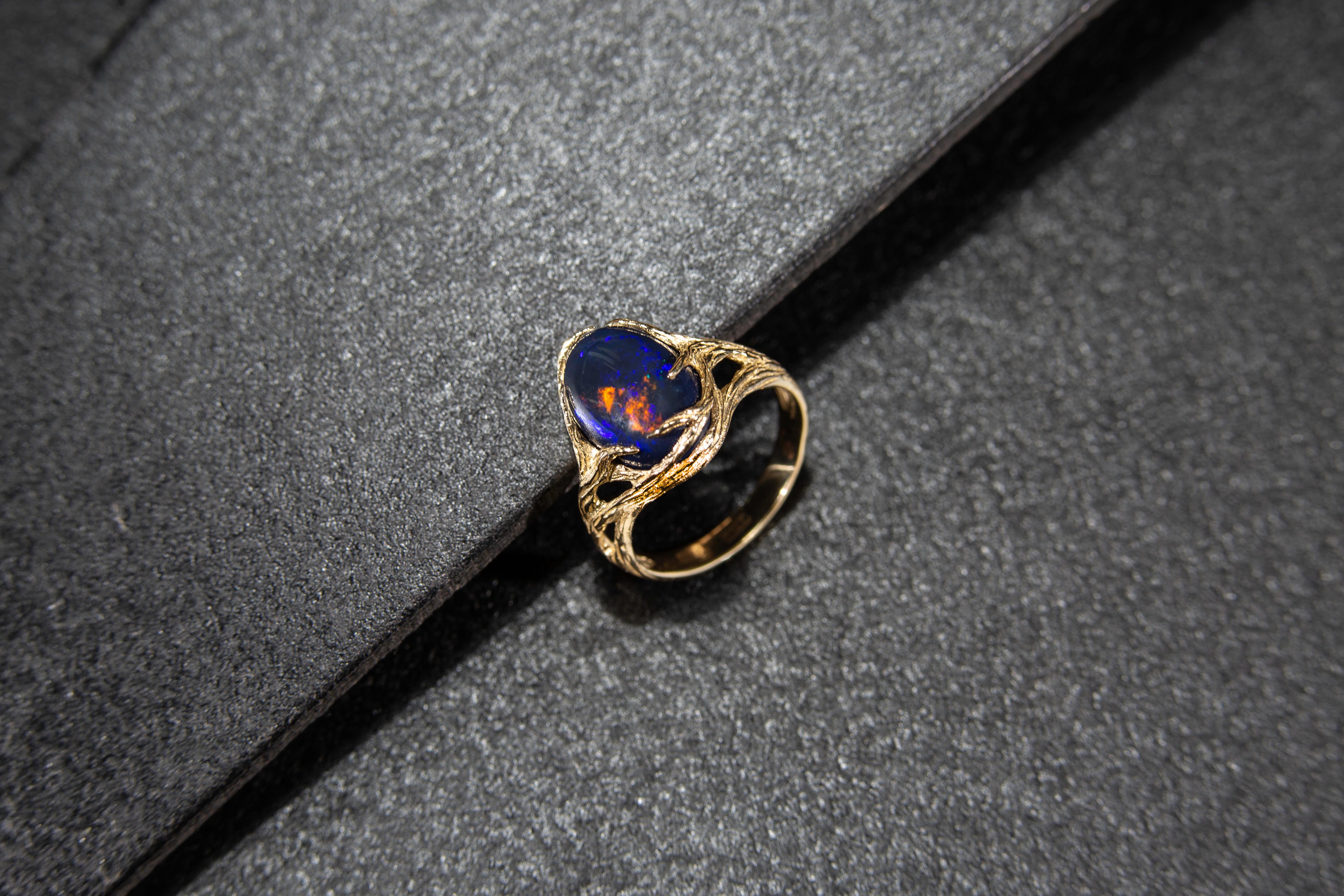 opal rose gold engagement rings blue nile
