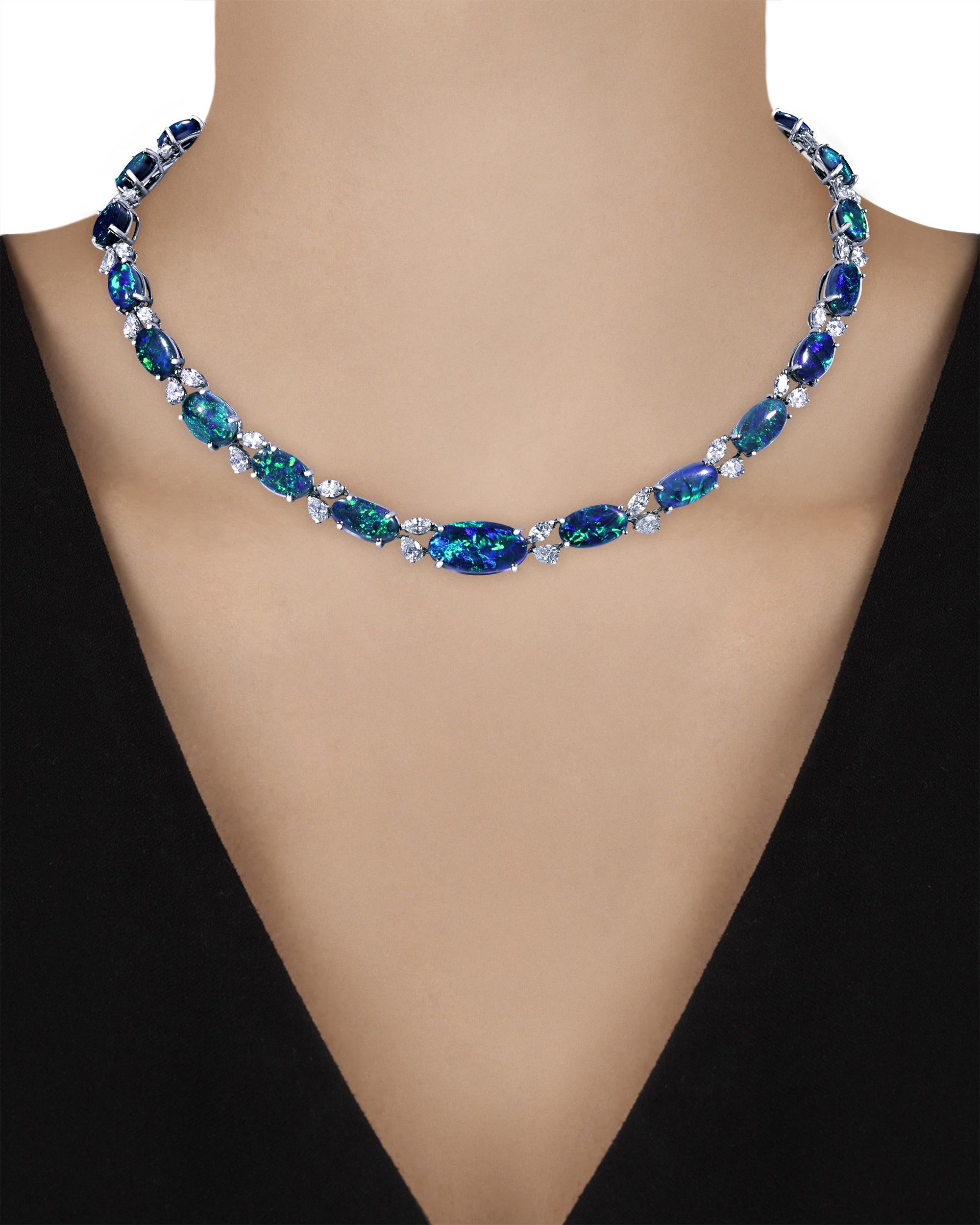ruby and oscar opal necklace