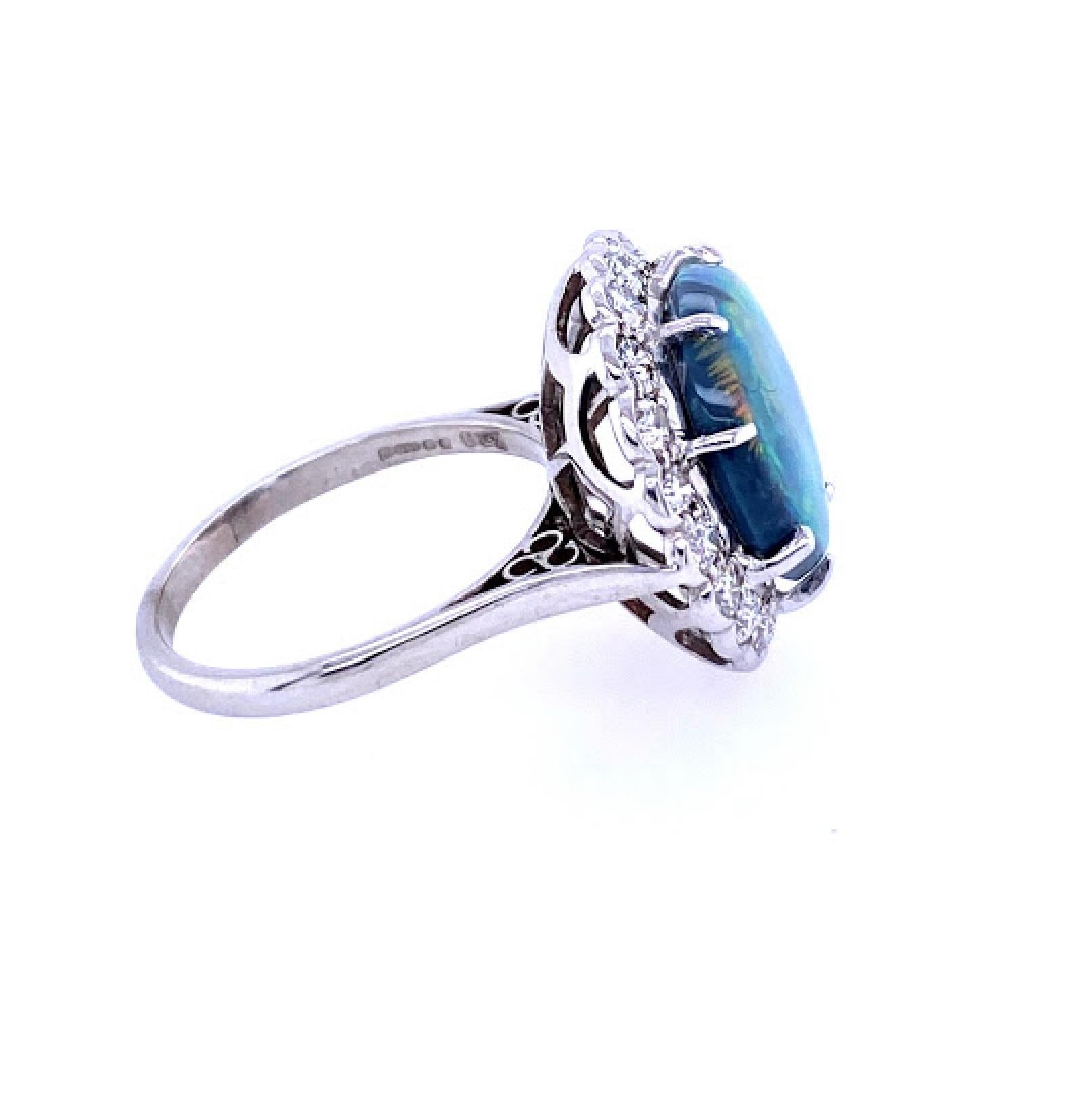promise opal rings