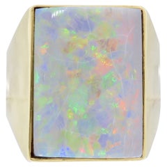 Schwarzer Opal Ring