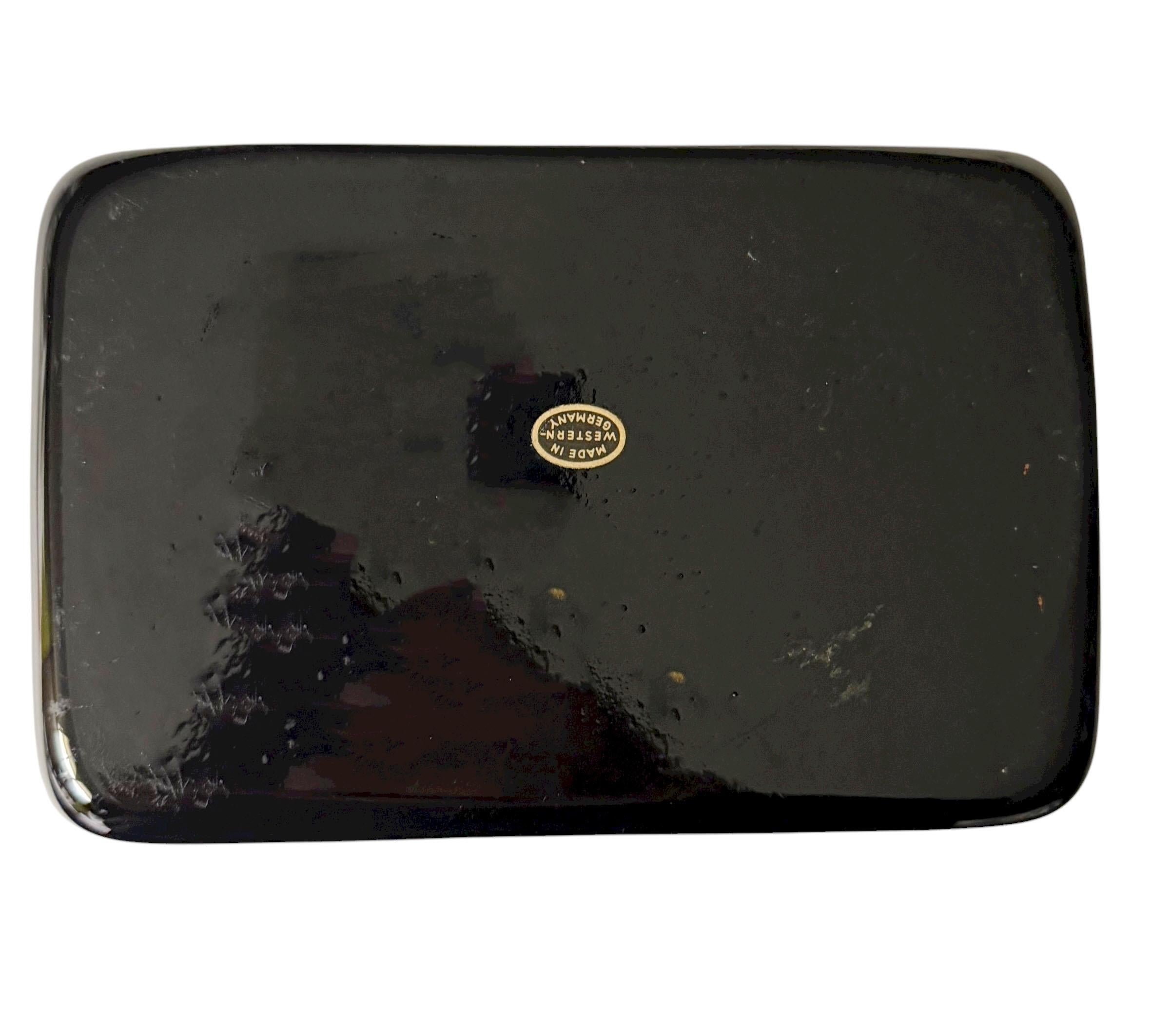 Black Opaline Box For Sale 4