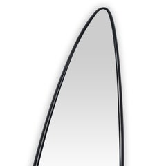 Miroir Mandel noir ou or ou argent ou blanc