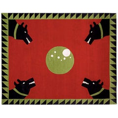 Tapis noir à l'extérieur par Boralevi Firenze