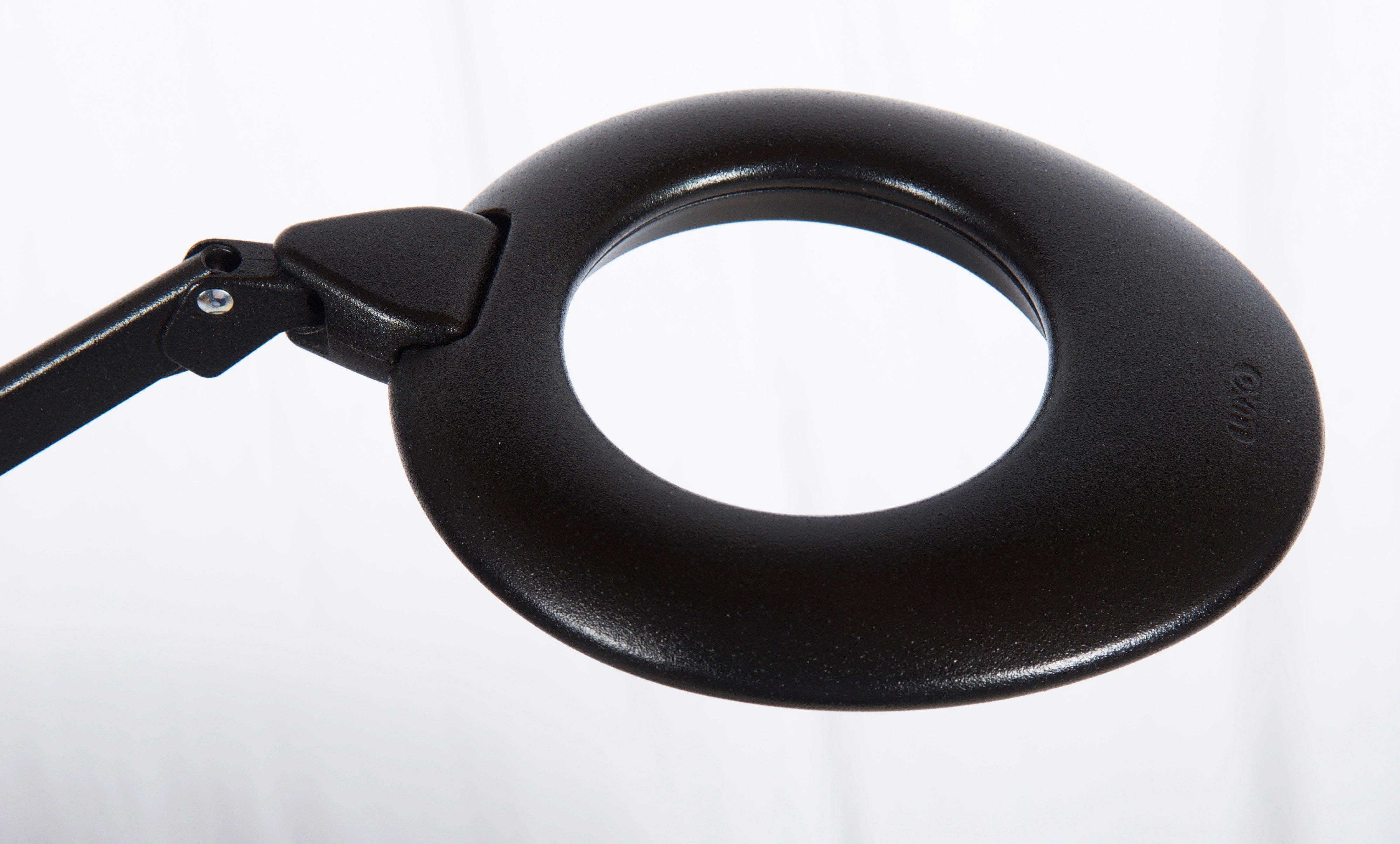 Lámpara de mesa LED negra 