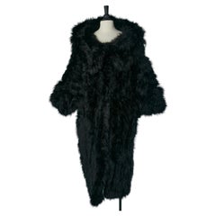 Black oversize coat CHANTAL THOMASS