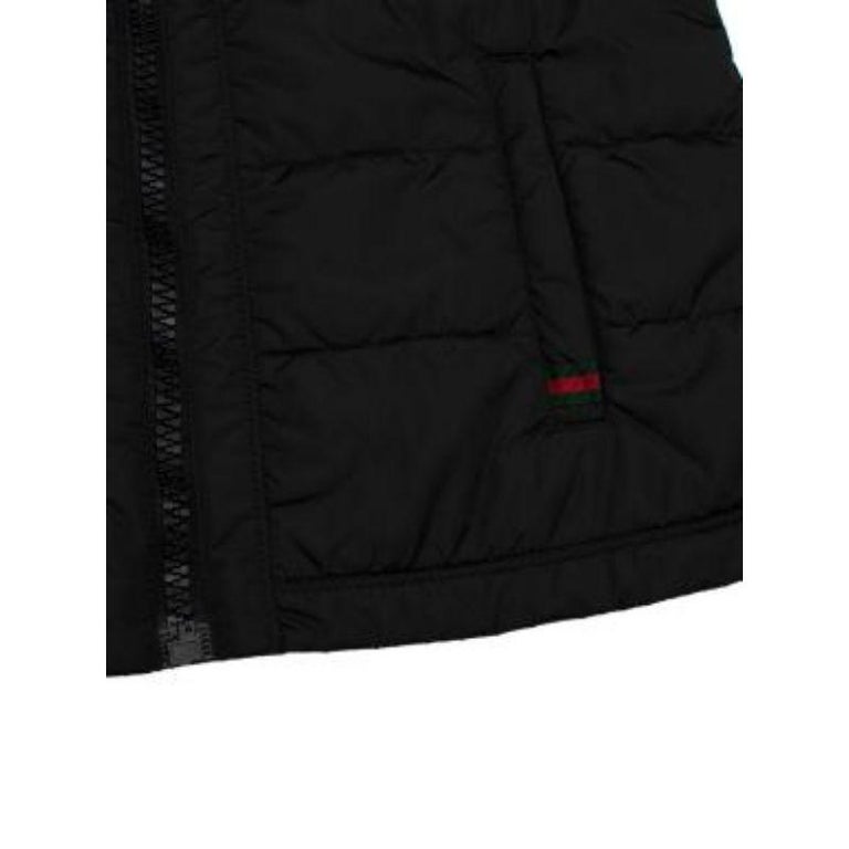 Long Padded Jacket Black 1