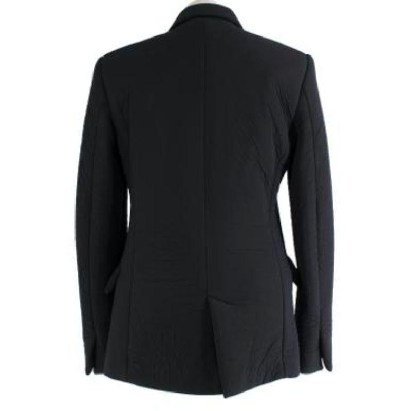 Black padded Riding jacket In Good Condition For Sale In London, GB