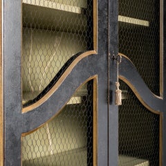 Black Padua Hutch with Green Growing Brenches