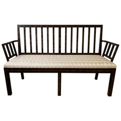 Poltrona in legno verniciato nero di Rose Tarlow Melrose House