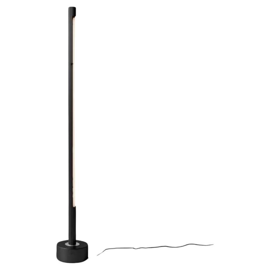 Black Palo Floor Lamp by Wentz For Sale