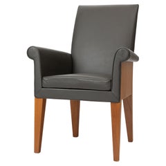Fauteuil "Paramount" noir de Philippe Starck pour Driade, 1989