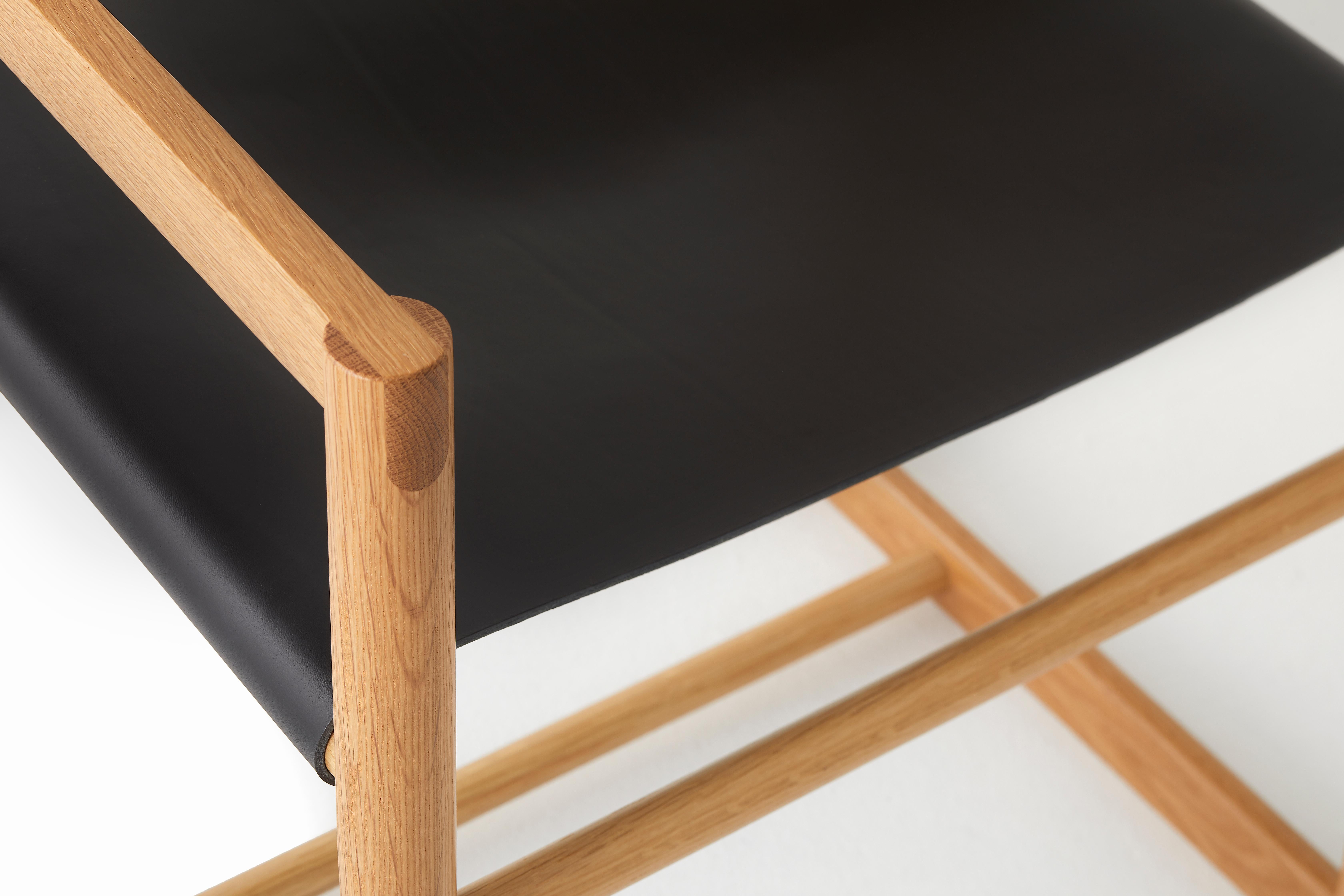 XXIe siècle et contemporain Fauteuil passager noir de Resident en vente