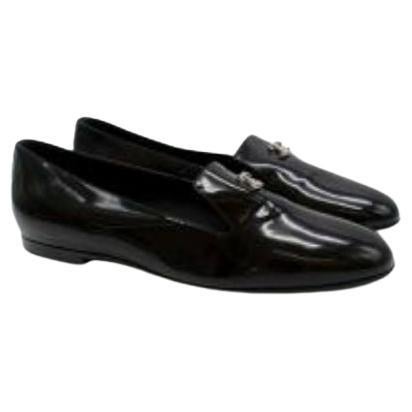 CC 25C Slingback Loafer Black Patent Leather