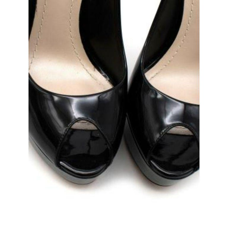 slingback 90 white calfskin black patent calfskin