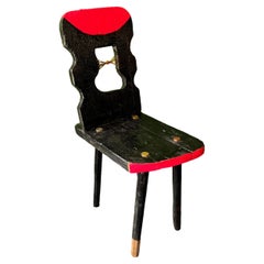 Black Peak Of A Century Chair by Markus Friedrich Staab