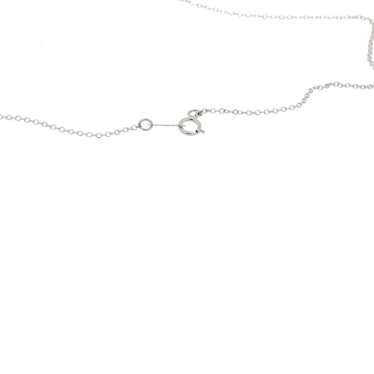 Black Pearl and Diamond Pendant Chain Necklace In New Condition For Sale In Boca Raton, FL