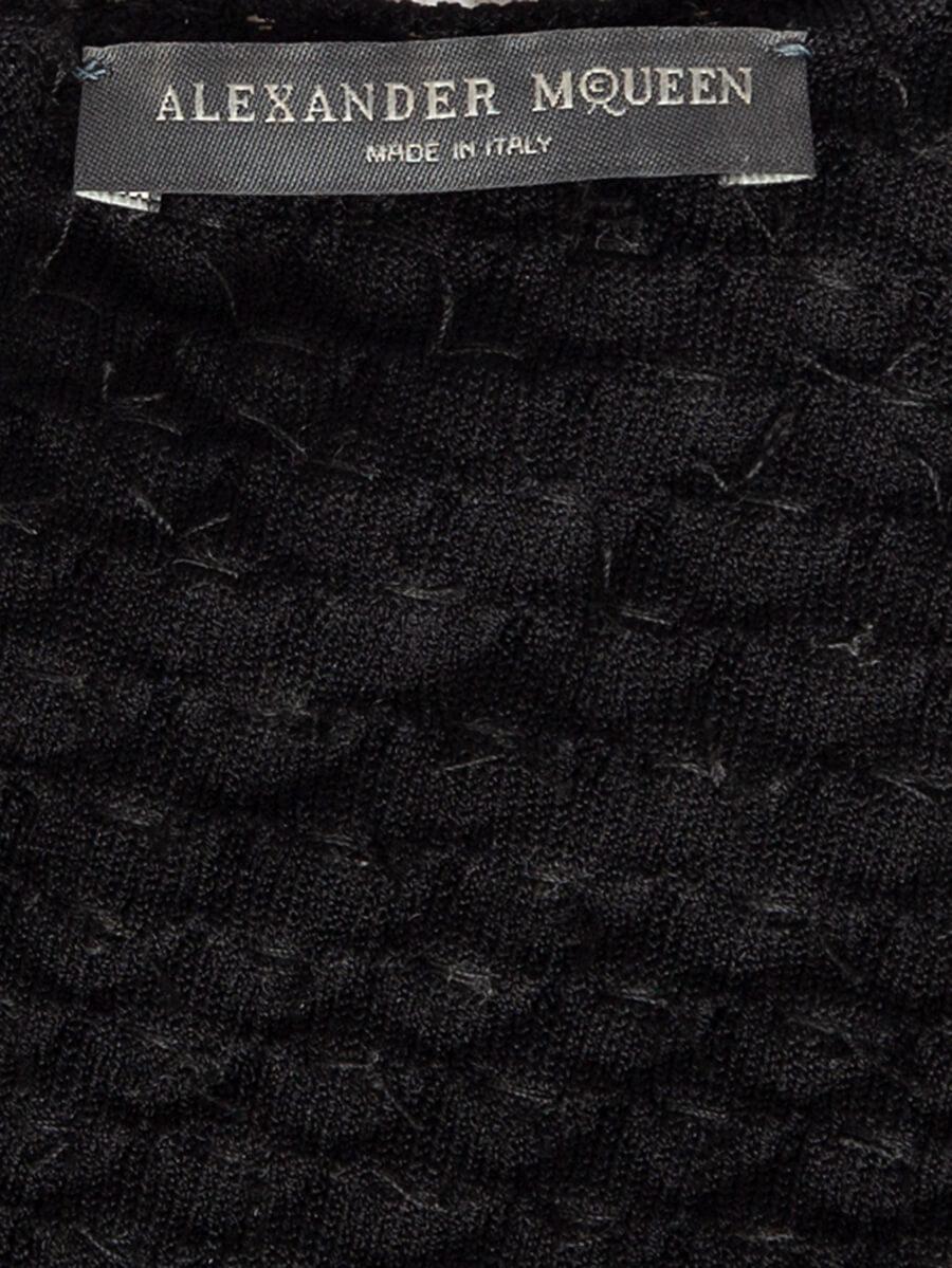 Black Pearl Neckline Knit Dress Size XXS 1
