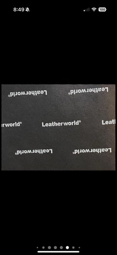 Black Pebbled Italian Leather Mid Century Modern Style Sofa Late 20th Century