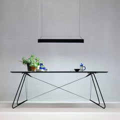 Black Pen Pendant Lamp by OK Design
