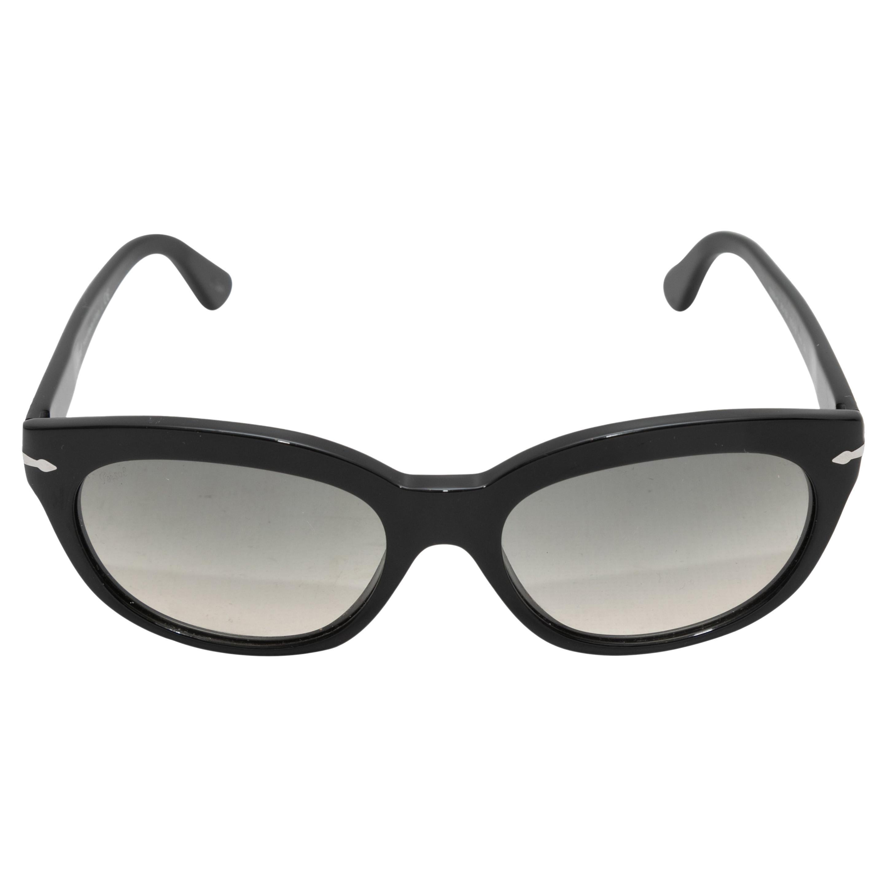 Black Persol Acetate Sunglasses For Sale