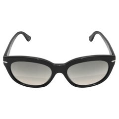 Vintage Black Persol Acetate Sunglasses