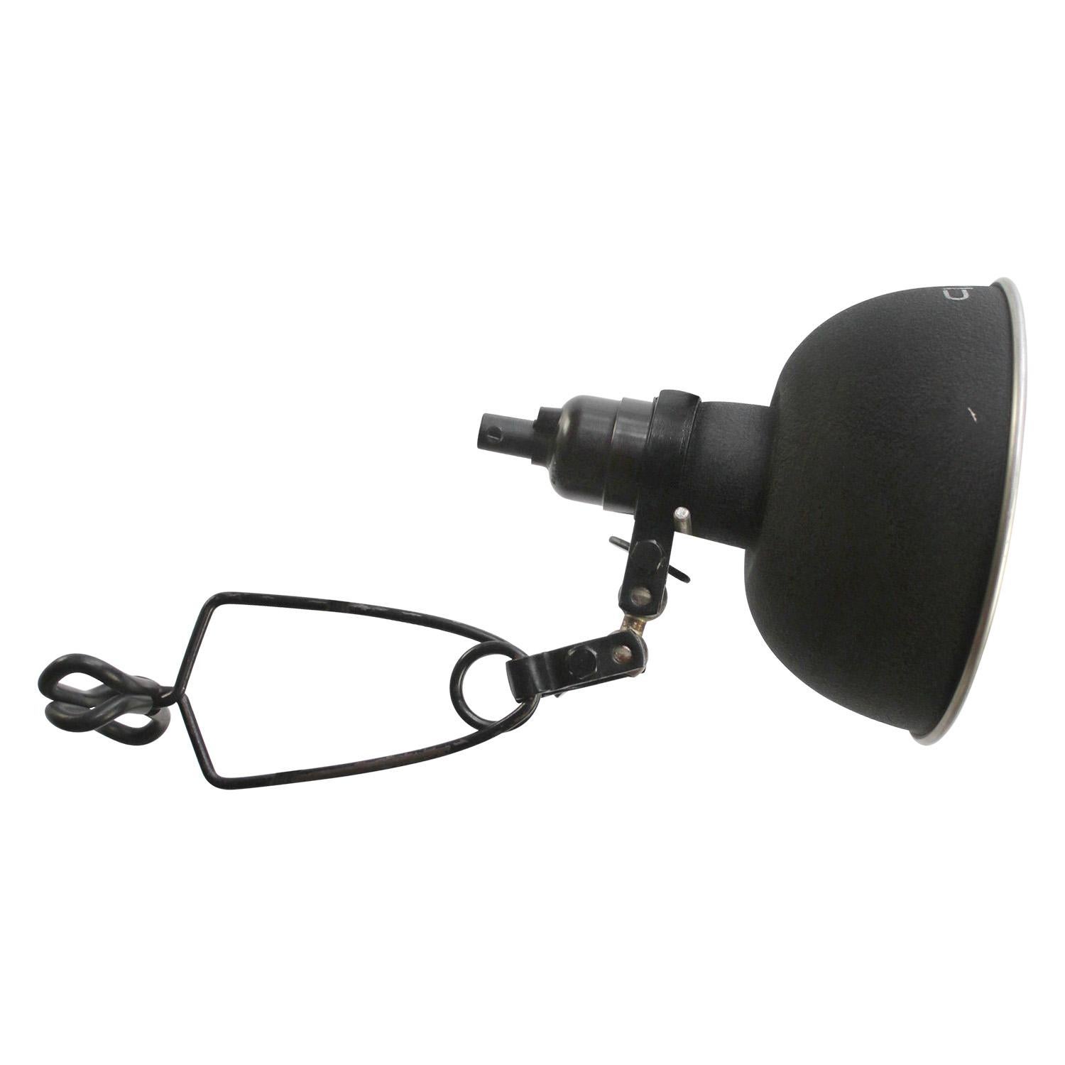 Photography, studio wall lamp by KAP
Clamp spotlight with black aluminum shade
Adjustable arm.

Available with UK / US plug

Weight: 0.70 kg / 1.5 lb

Priced per individual item. All lamps have been made suitable by international standards for