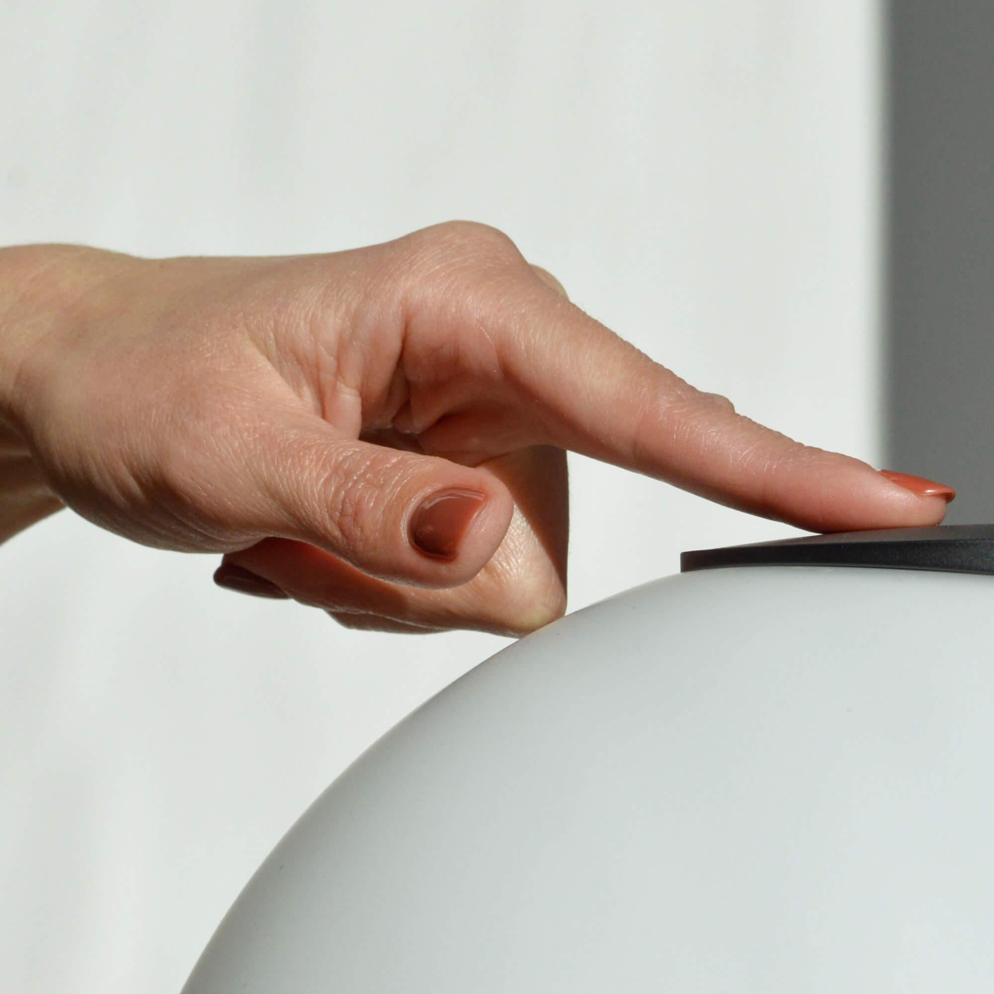 Post-Modern Black Piccolo Lamp by JAUNE STUDIO For Sale