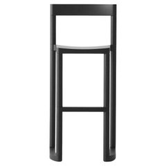 Taburete de bar Pier negro by Resident
