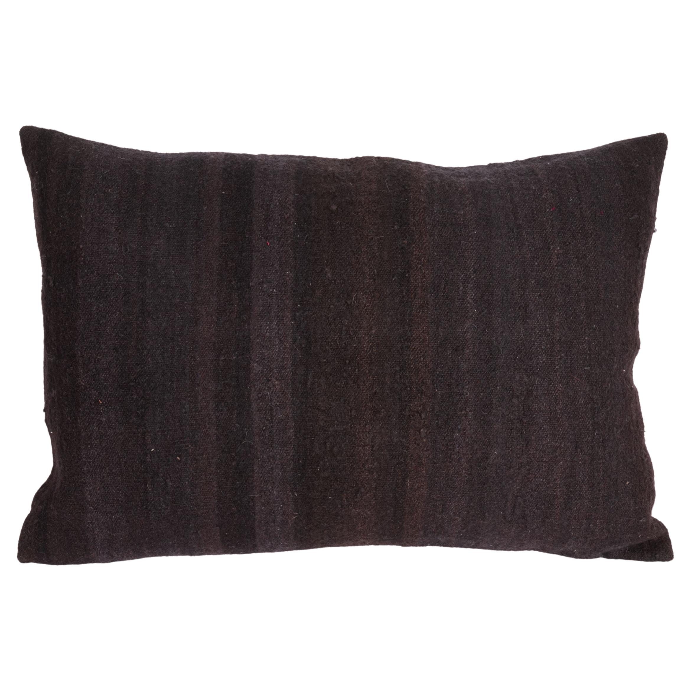 Black Pillow Covers Made from a Mıd 20th C. Turkısh Kilim For Sale at  1stDibs