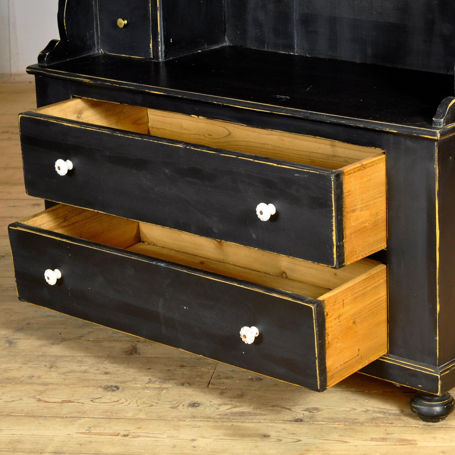 Dipinto Armadio in pino nero, circa 1900 in vendita