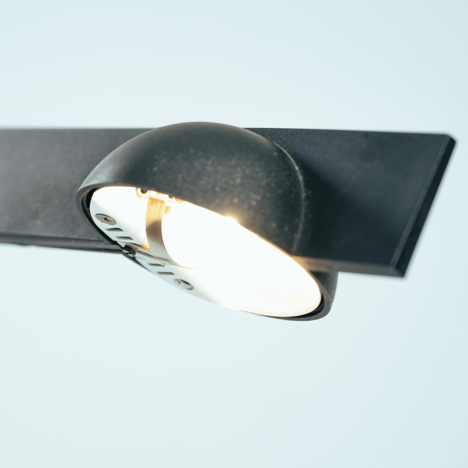 Black pivoting table lamp Model Tabla, by Marco Colombo & Mario Barbaglia, 1992 For Sale 9