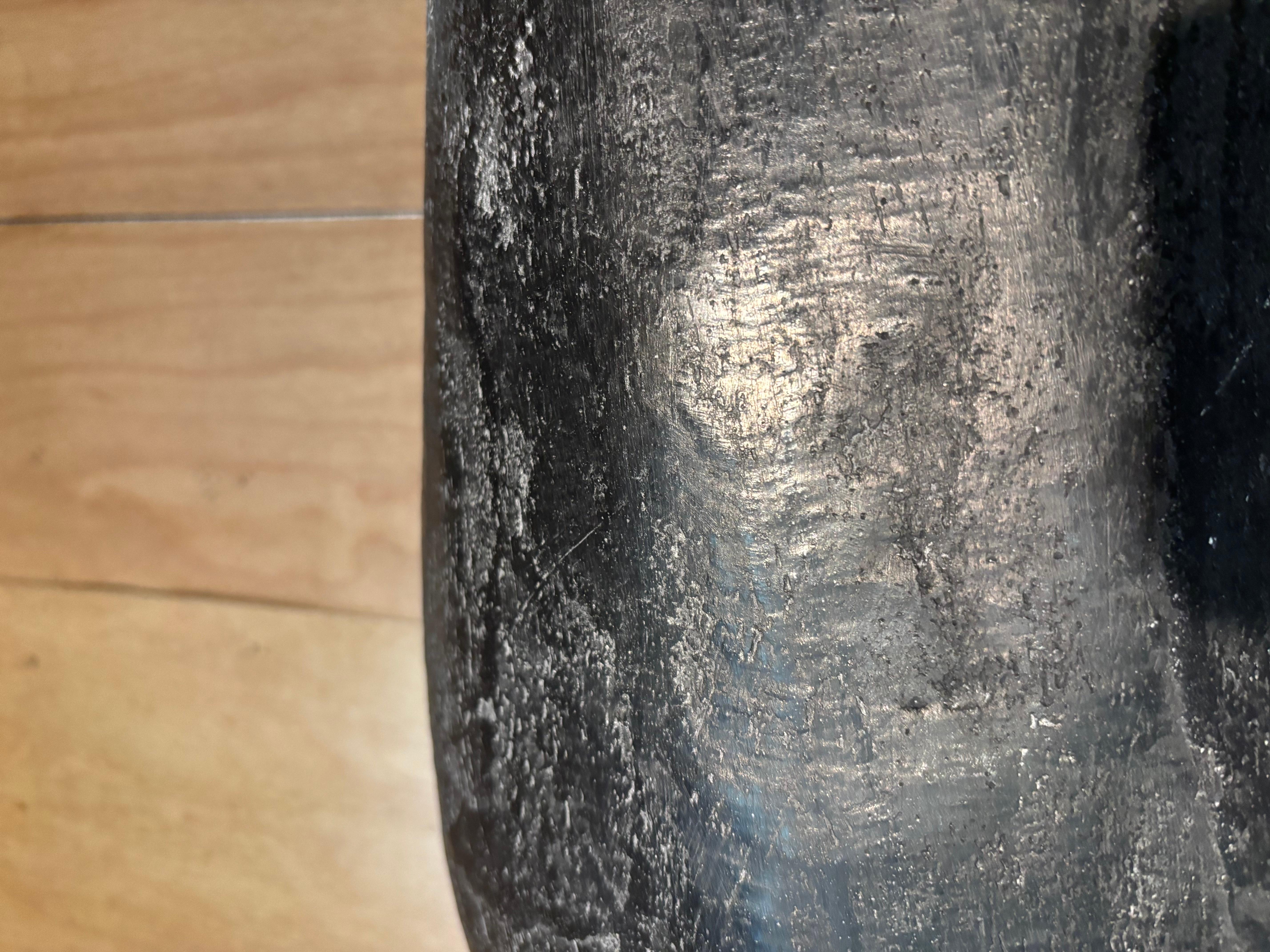 Black Plaster mirror, by Alexey Krupinin 2025 in vendita 1