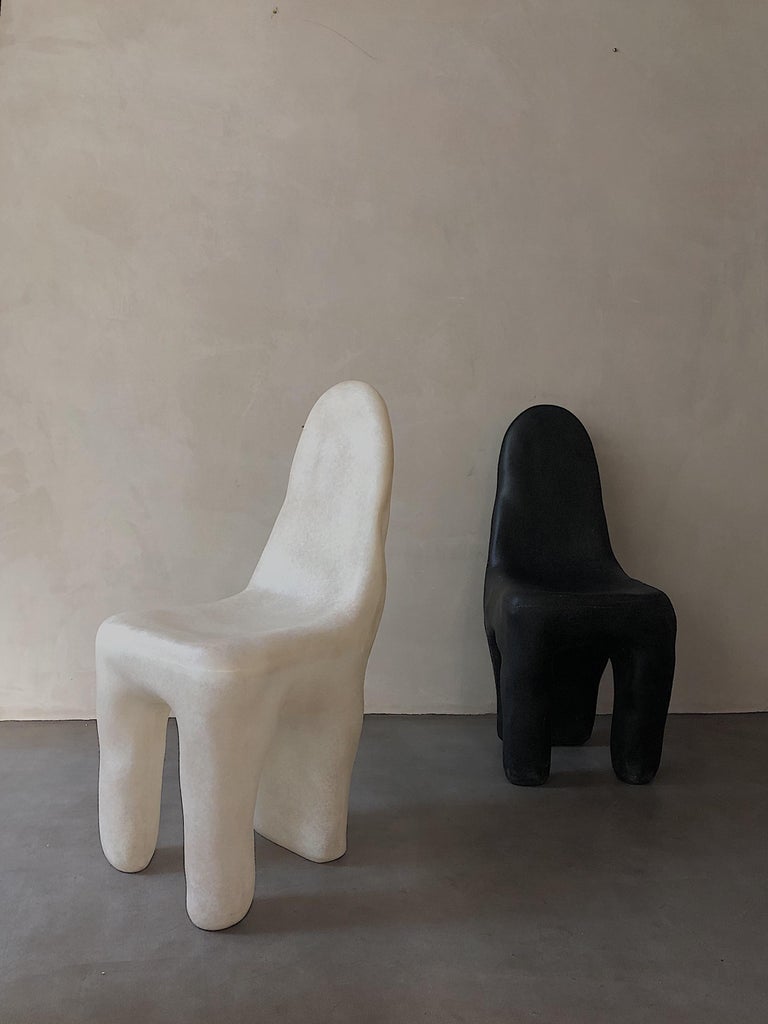 Black Playdough Chair by Karstudio 10